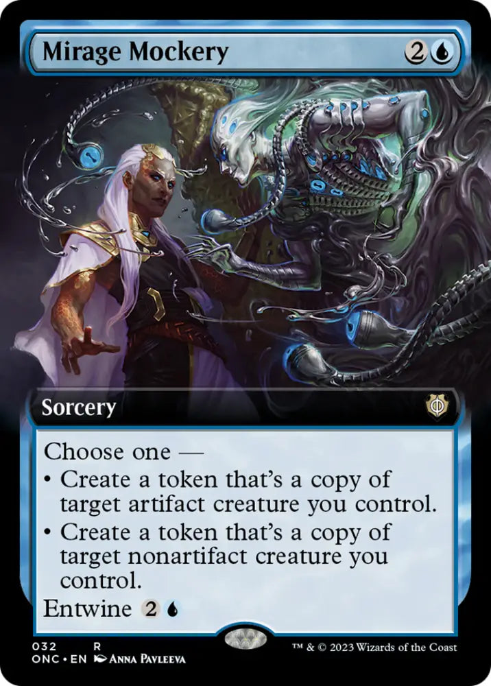 Mirage Mockery (Extended Art) [Phyrexia: All Will Be One Commander] - MTG Single