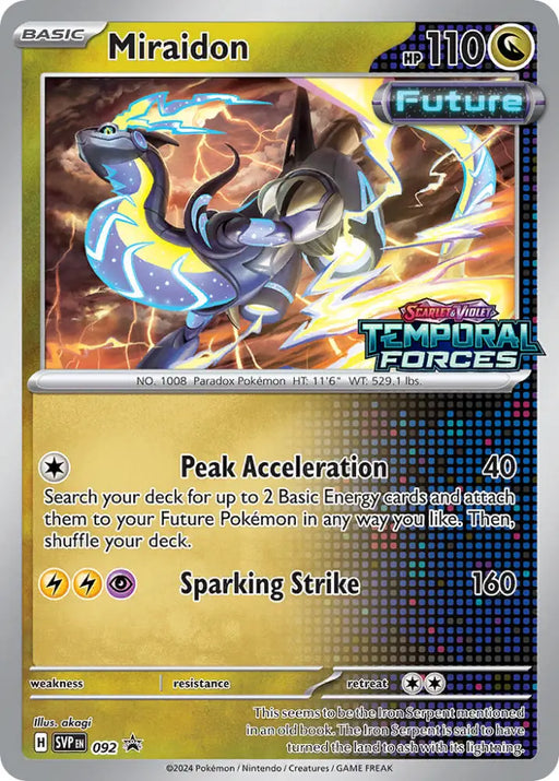 Miraidon (092) [Scarlet & Violet: Black Star Promos] - Pokemon Single