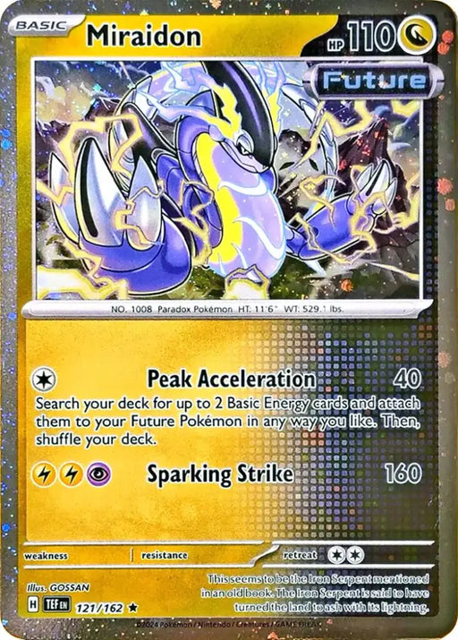 Miraidon (121/162) (Cosmos Holo) [Miscellaneous Cards] - Pokemon Single