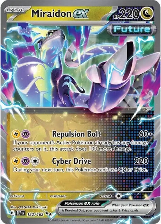 Miraidon ex (122/162) [Scarlet & Violet: Temporal Forces] - Pokemon Single