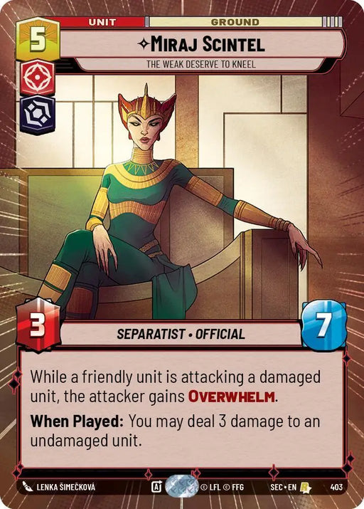 Miraj Scintel - The Weak Deserve to Kneel (Hyperspace) (403) [Secrets of Power]