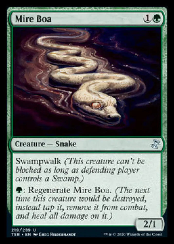 Mire Boa [Time Spiral Remastered] - MTG Single
