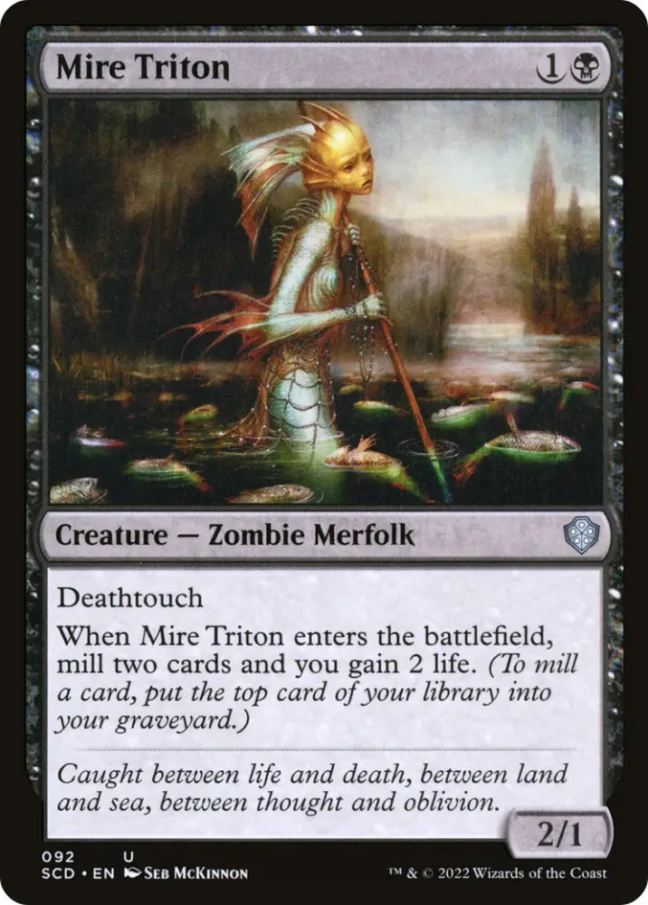 Mire Triton [Starter Commander Decks] - MTG Single