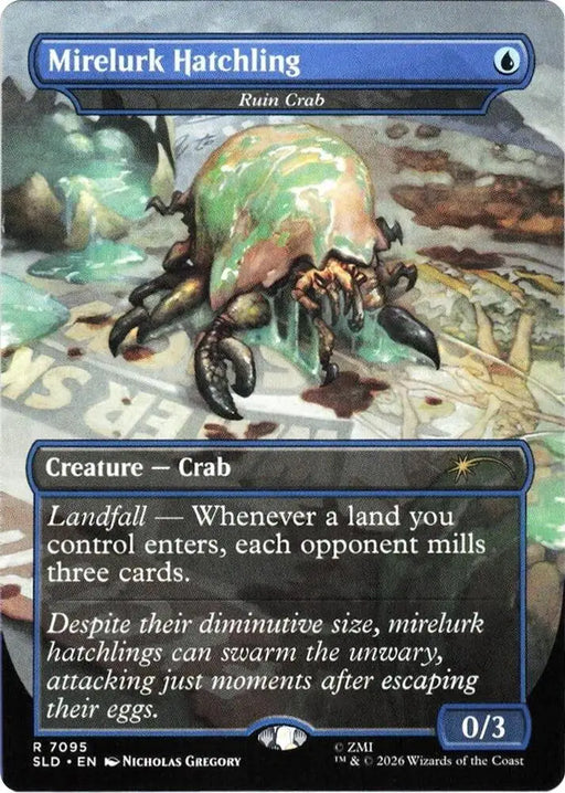 Mirelurk Hatchling - Ruin Crab (7095) [Secret Lair Drop]
