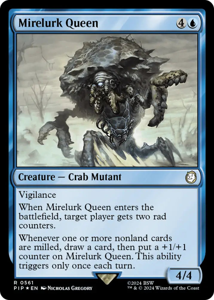 Mirelurk Queen (Surge Foil) [Fallout] - MTG Single