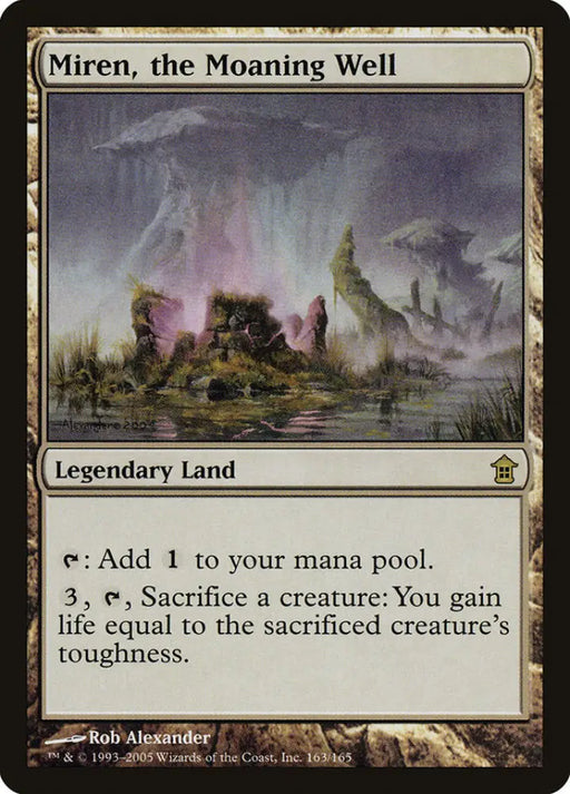 Miren the Moaning Well [Saviors of Kamigawa] - MTG Single