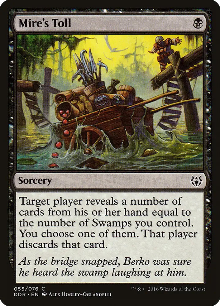 Mire’s Toll [Duel Decks: Nissa vs. Ob Nixilis] - MTG Single