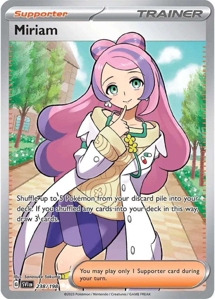 Miriam (238/198) [Scarlet & Violet: Base Set] - Pokemon Single