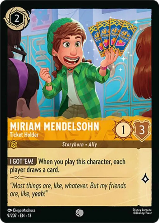 Miriam Mendelsohn - Ticket Holder (9/204) [Attack of the Vine!]