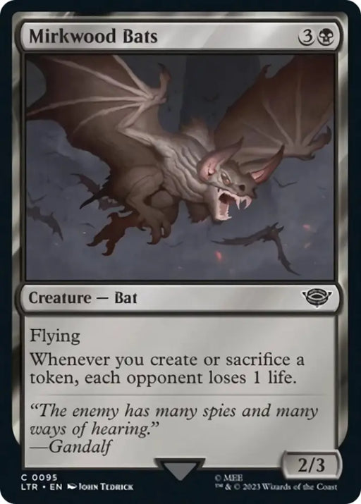 Mirkwood Bats [The Lord of the Rings: Tales of Middle-Earth] - MTG Single