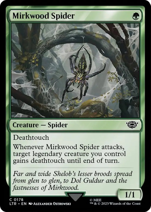 Mirkwood Spider [The Lord of the Rings: Tales of Middle-Earth] - MTG Single