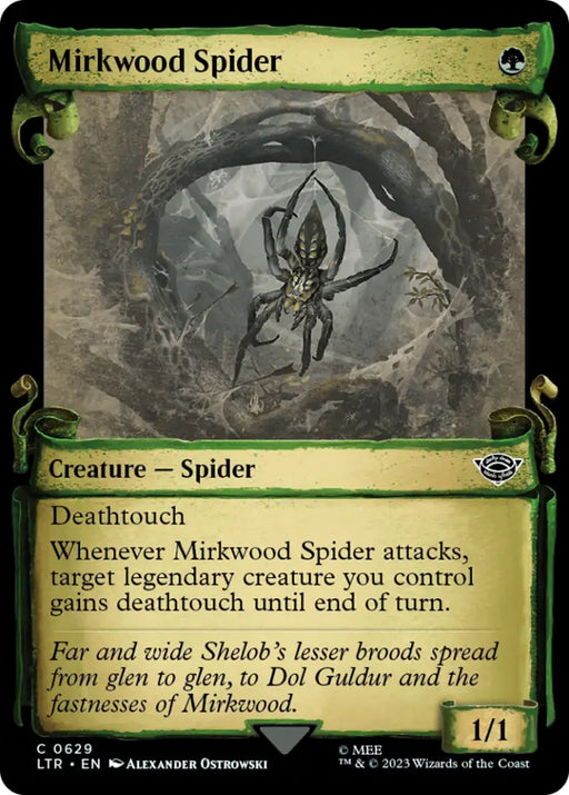 Mirkwood Spider [The Lord of the Rings: Tales of Middle-Earth Showcase Scrolls] - MTG Single