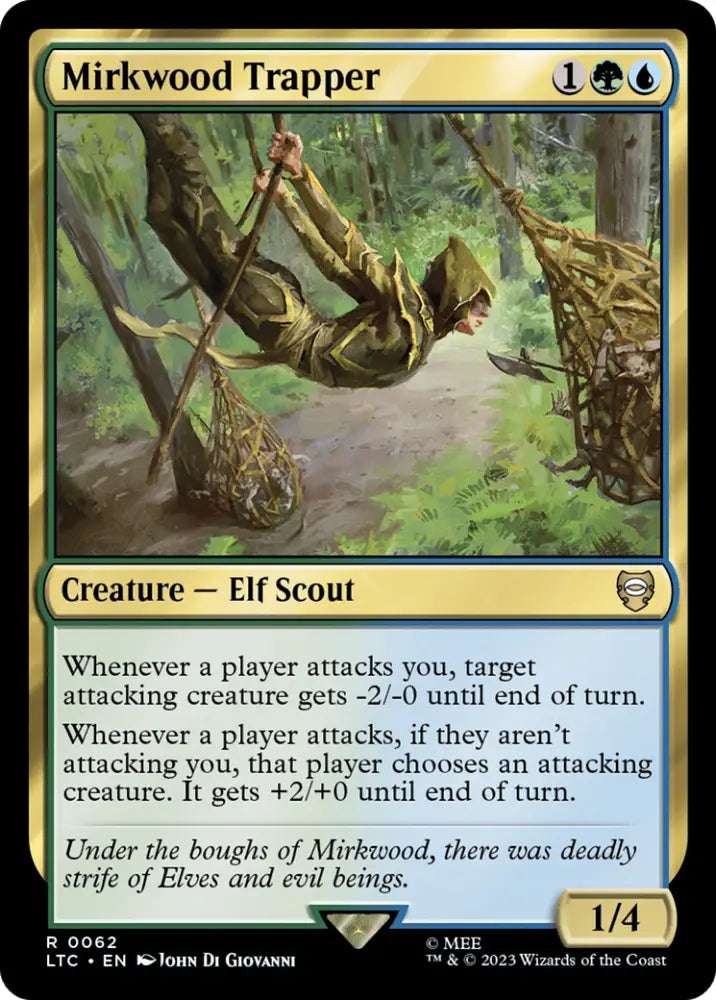 Mirkwood Trapper [The Lord of the Rings: Tales of Middle-Earth Commander] - MTG Single