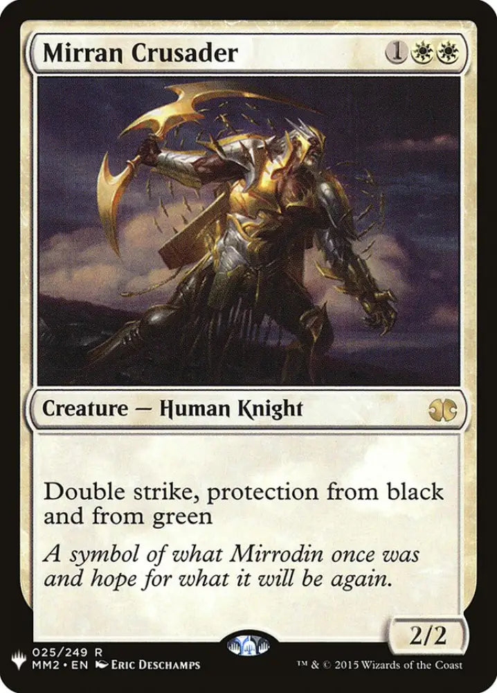Mirran Crusader [The List] - MTG Single