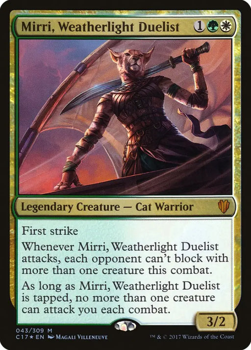 Mirri Weatherlight Duelist [Commander 2017] - MTG Single