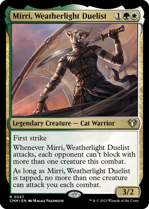 Mirri Weatherlight Duelist [Commander Masters] - MTG Single