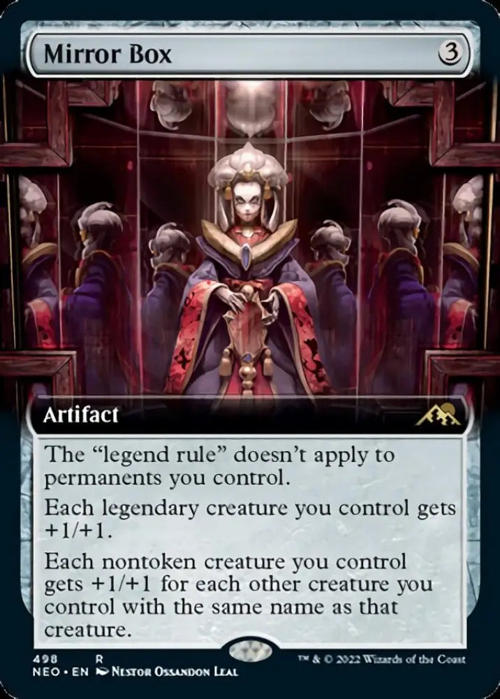 Mirror Box (Extended Art) [Kamigawa: Neon Dynasty] - MTG Single