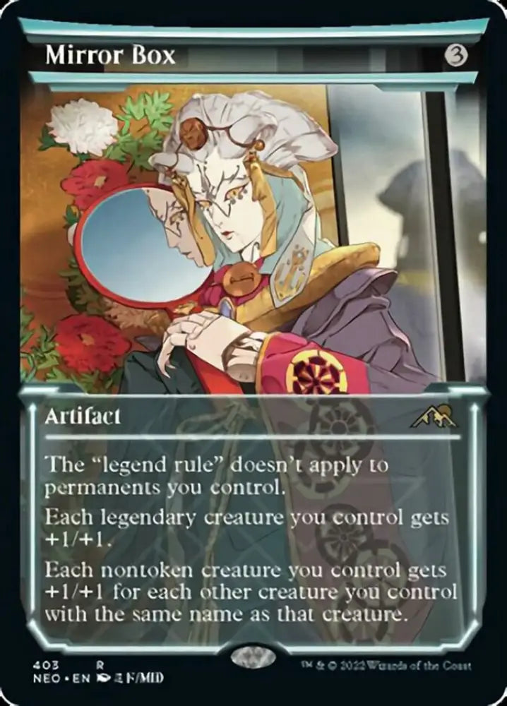 Mirror Box (Showcase Soft Glow) [Kamigawa: Neon Dynasty] - MTG Single