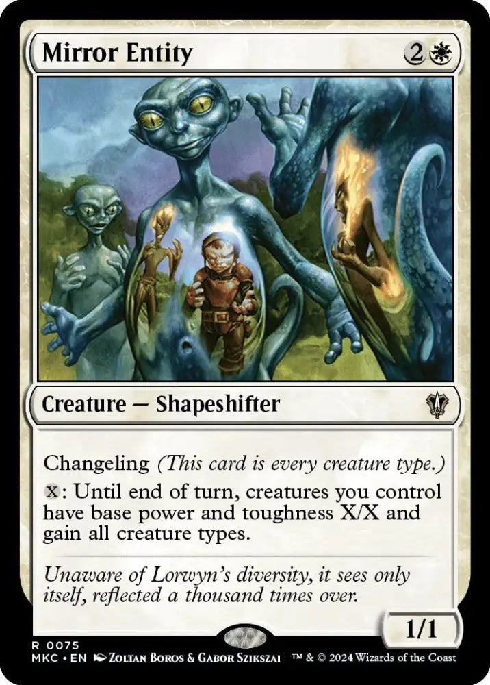 Mirror Entity [Murders at Karlov Manor Commander] - MTG Single