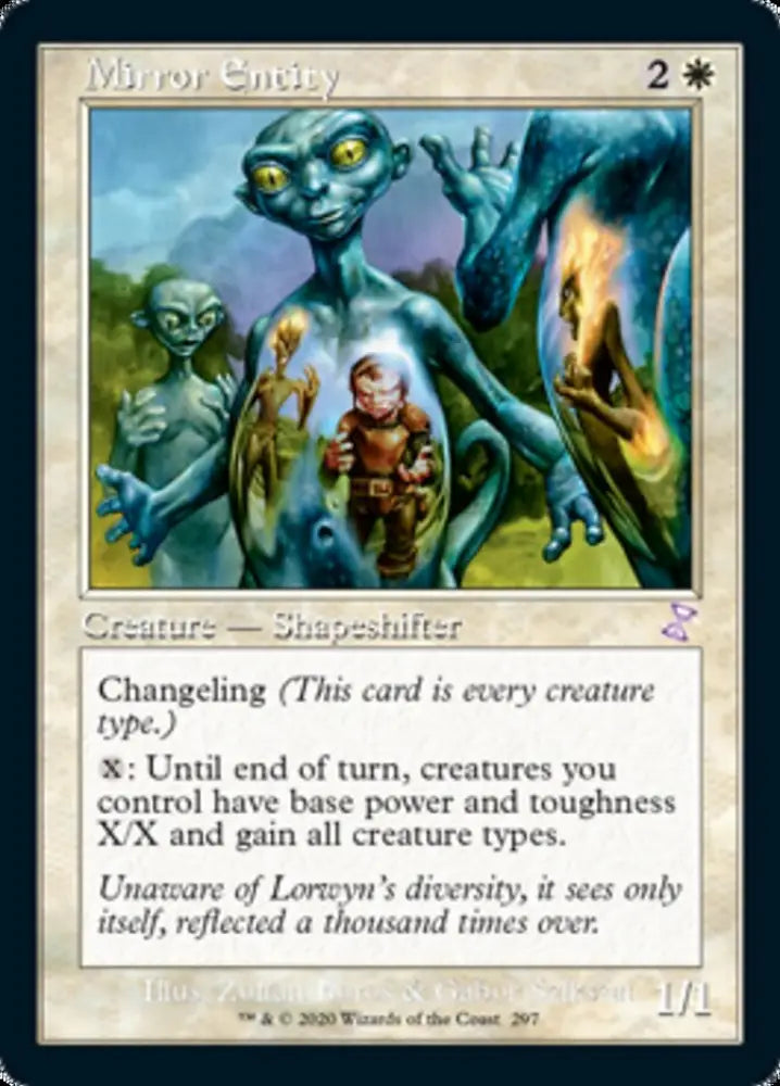 Mirror Entity (Timeshifted) [Time Spiral Remastered] - MTG Single