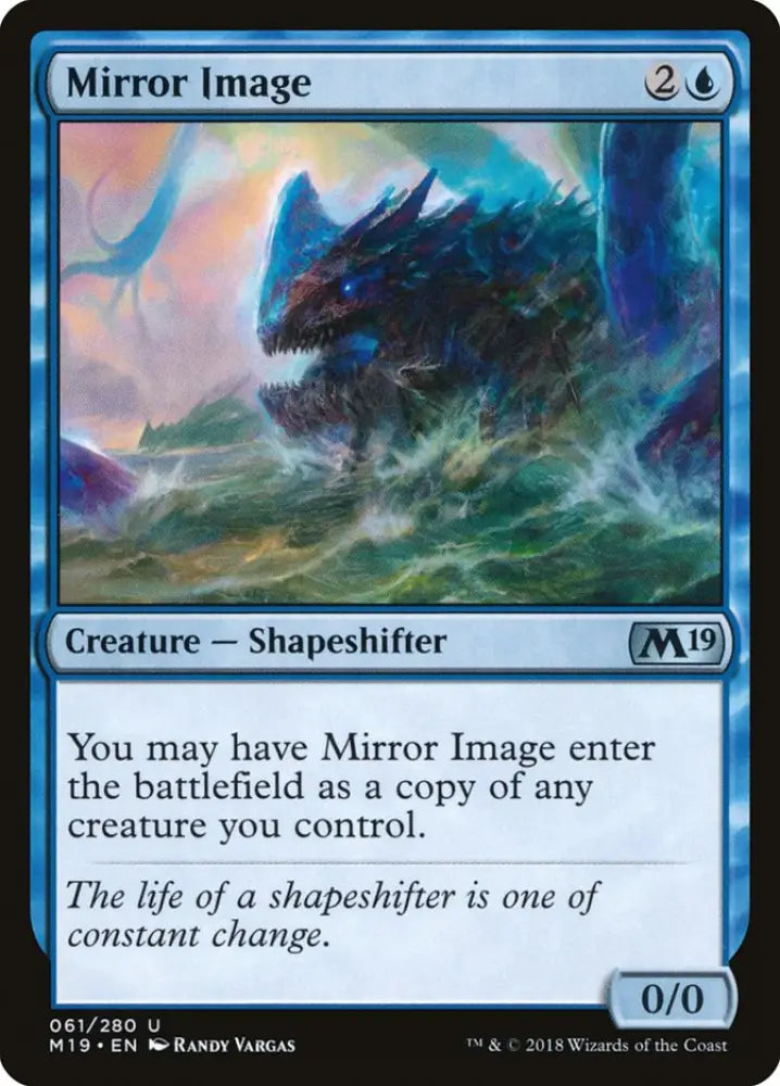 Mirror Image [Core Set 2019] - MTG Single