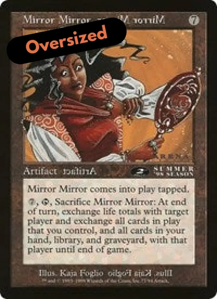 Mirror Mirror (Oversized) [Oversize Cards] - MTG Single