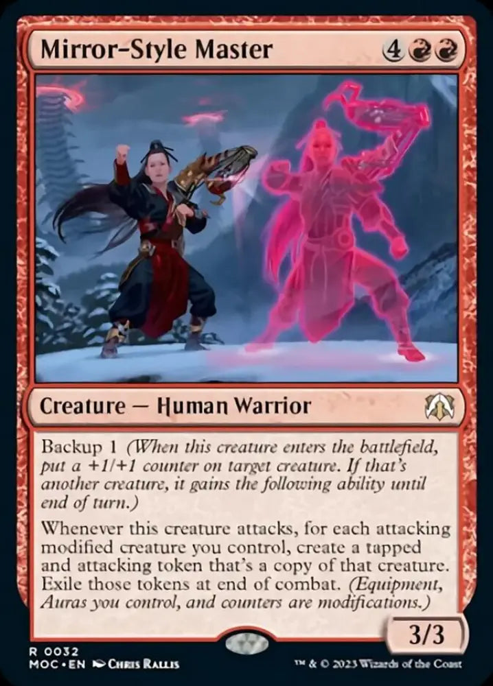 Mirror-Style Master [March of the Machine Commander] - MTG Single