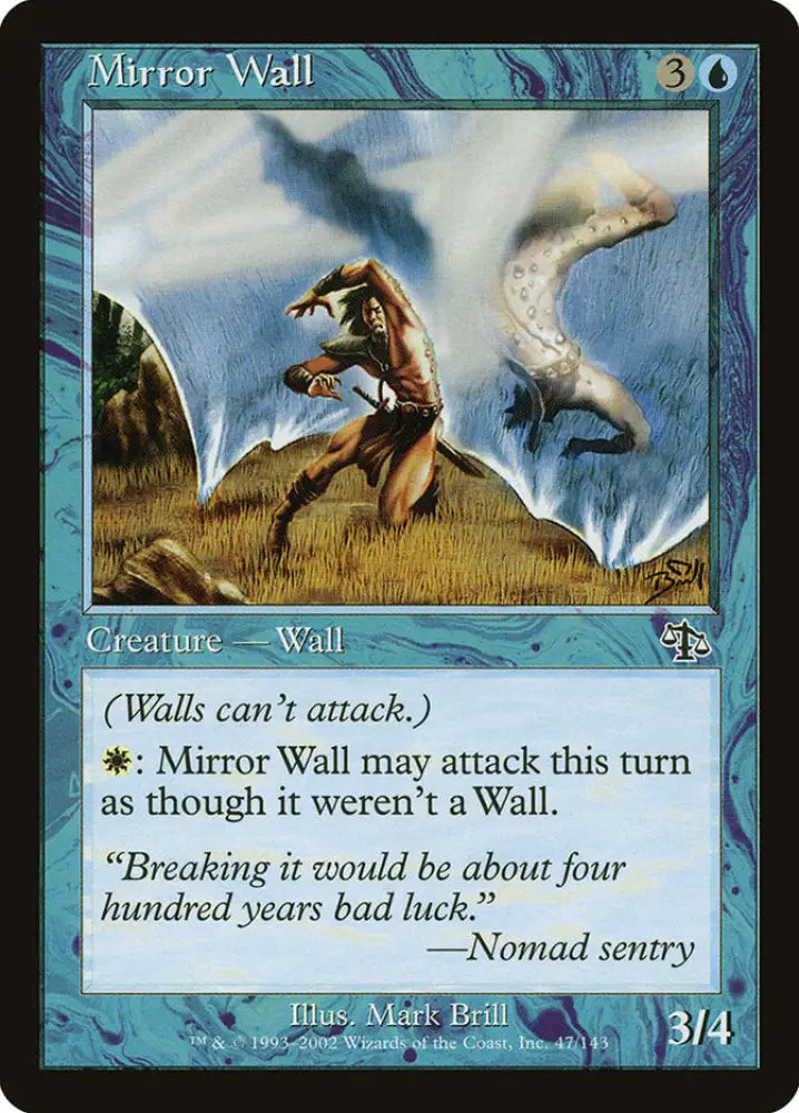 Mirror Wall [Judgment] - MTG Single