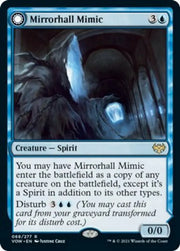 Mirrorhall Mimic // Ghastly Mimicry [Innistrad: Crimson Vow] - MTG Single