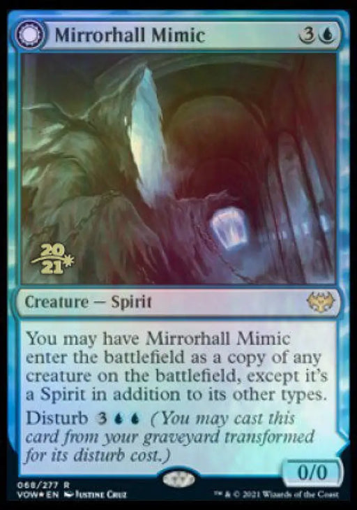 Mirrorhall Mimic // Ghastly Mimicry [Innistrad: Crimson Vow Prerelease Promos] - MTG Single