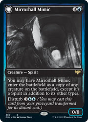 Mirrorhall Mimic // Ghastly Mimicry [Innistrad: Double Feature] - MTG Single