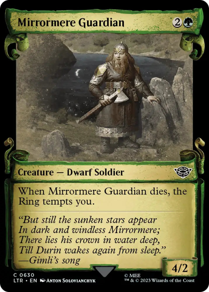 Mirrormere Guardian [The Lord of the Rings: Tales of Middle-Earth Showcase Scrolls] - MTG Single