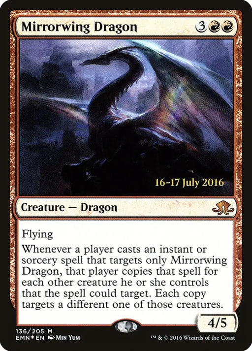 Mirrorwing Dragon [Eldritch Moon Prerelease Promos] - MTG Single