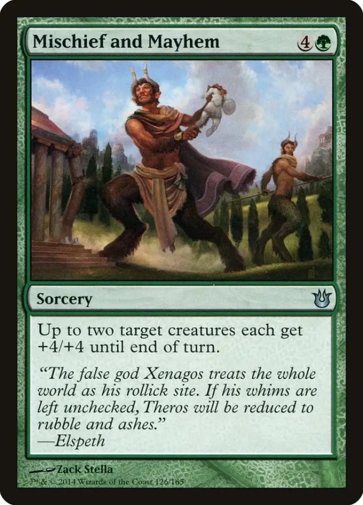 Mischief and Mayhem [Born of the Gods] - MTG Single