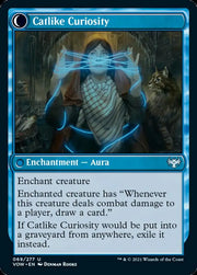 Mischievous Catgeist // Catlike Curiosity [Innistrad: Crimson Vow] - MTG Single