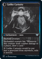 Mischievous Catgeist // Catlike Curiosity [Innistrad: Double Feature] - MTG Single