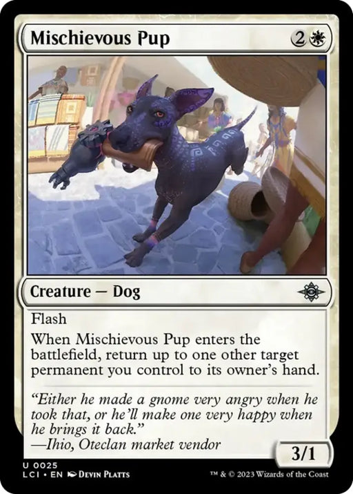 Mischievous Pup [The Lost Caverns of Ixalan] - MTG Single