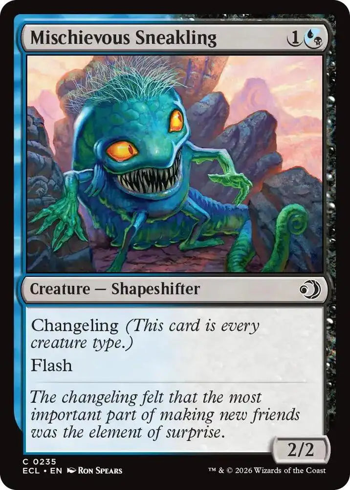 Mischievous Sneakling (235) [Lorwyn Eclipsed]