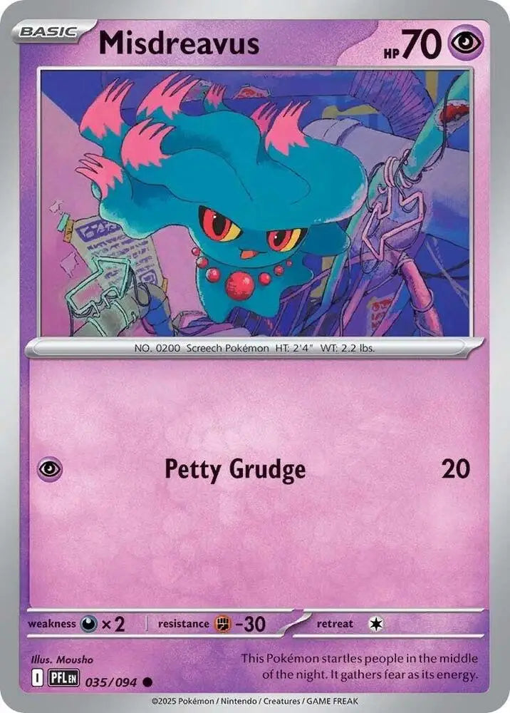 Misdreavus (035/094) [ME02: Phantasmal Flames]