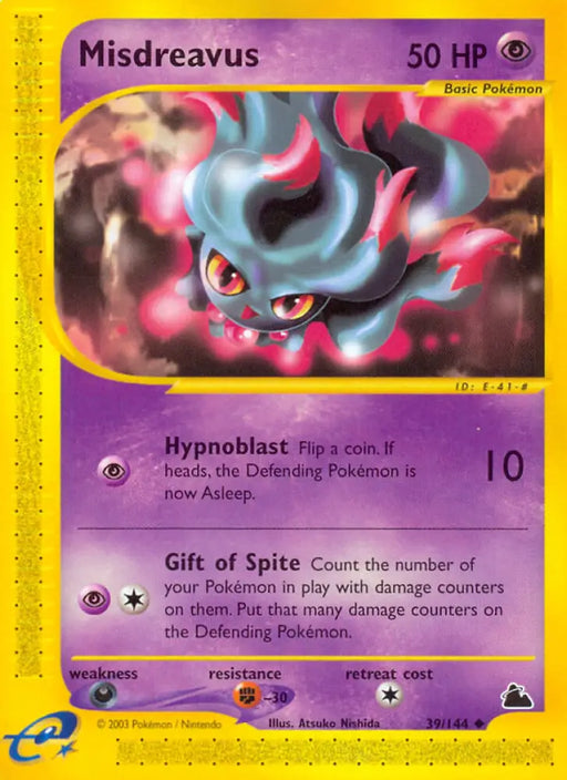 Misdreavus (39/144) [Skyridge] - Pokemon Single