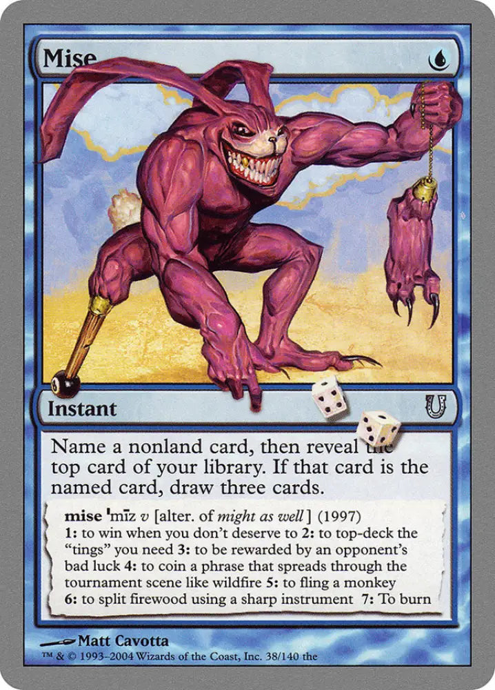 Mise [Unhinged] - MTG Single
