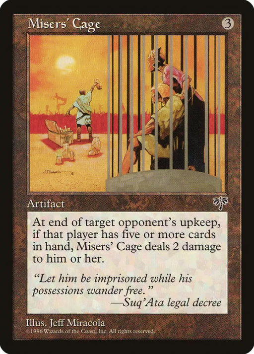 Misers’ Cage [Mirage] - MTG Single