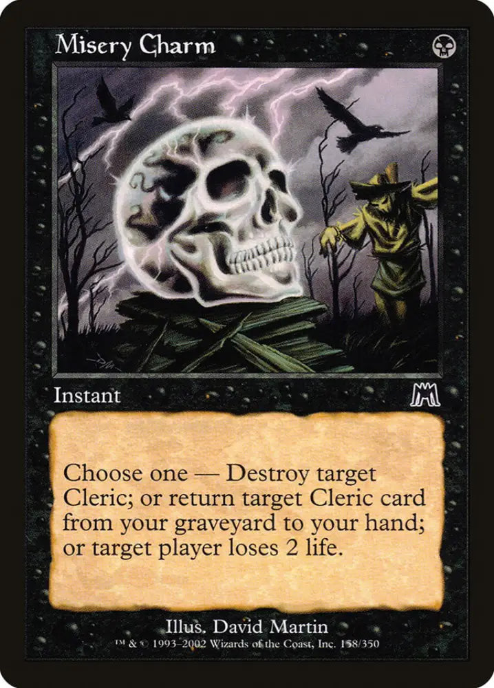 Misery Charm [Onslaught] - MTG Single
