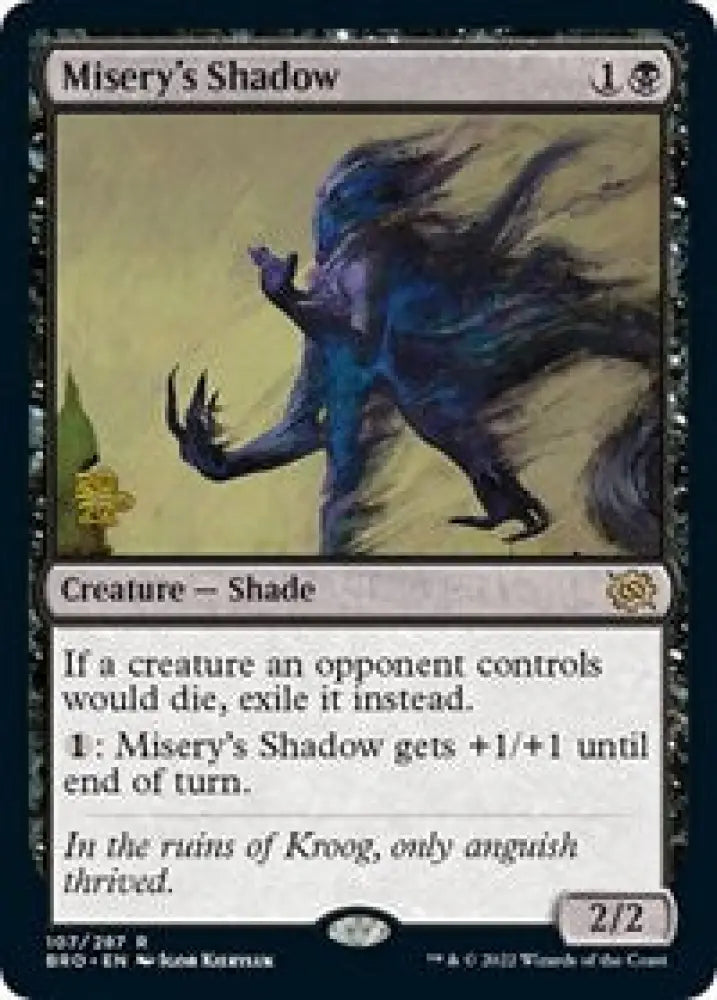 Misery's Shadow (107) [Prerelease Cards]