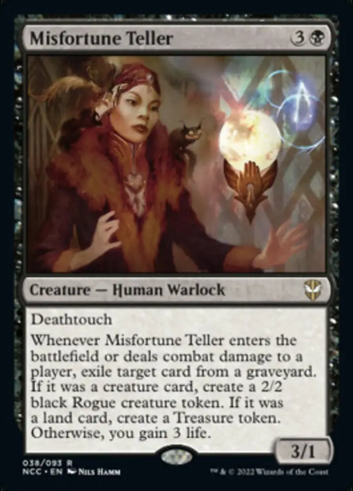 Misfortune Teller [Streets of New Capenna Commander] - MTG Single
