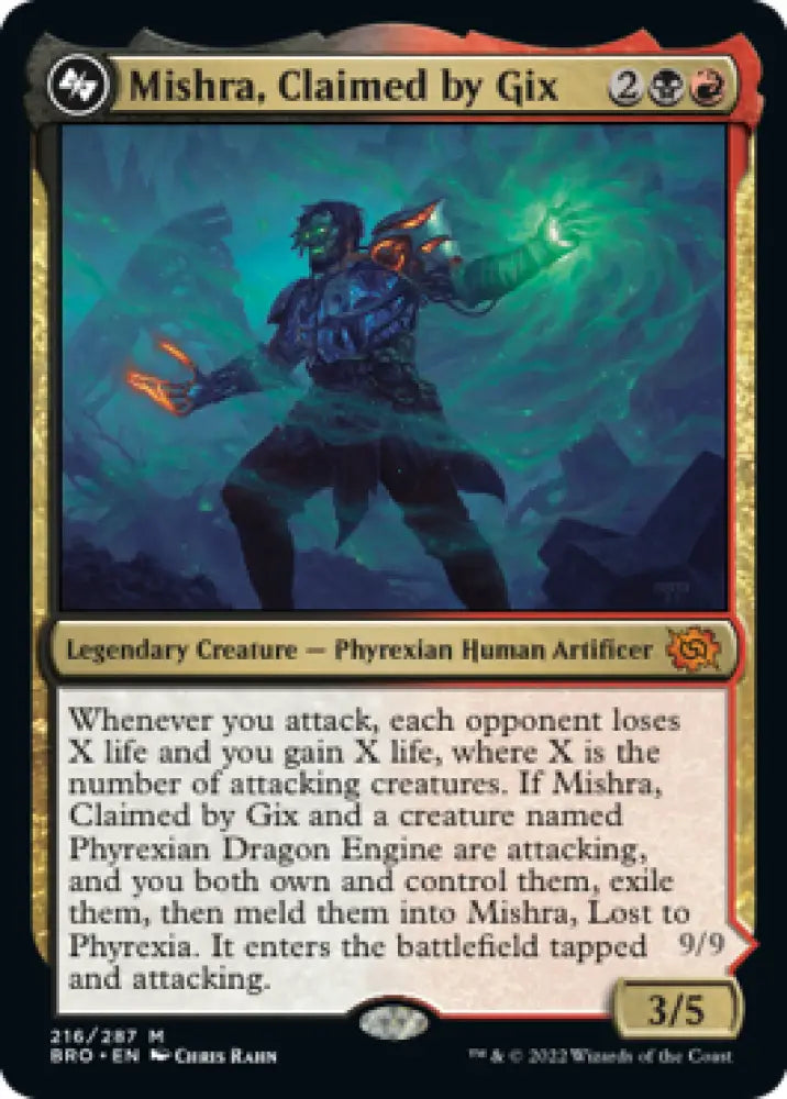 Mishra Claimed by Gix [The Brothers’ War] - MTG Single