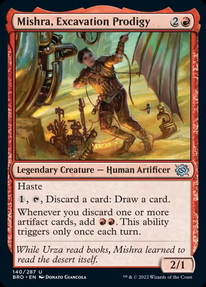 Mishra Excavation Prodigy [The Brothers’ War] - MTG Single