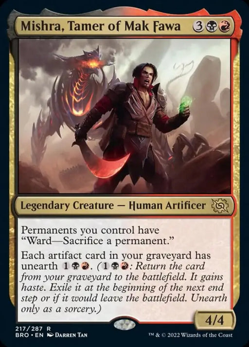 Mishra Tamer of Mak Fawa [The Brothers’ War] - MTG Single