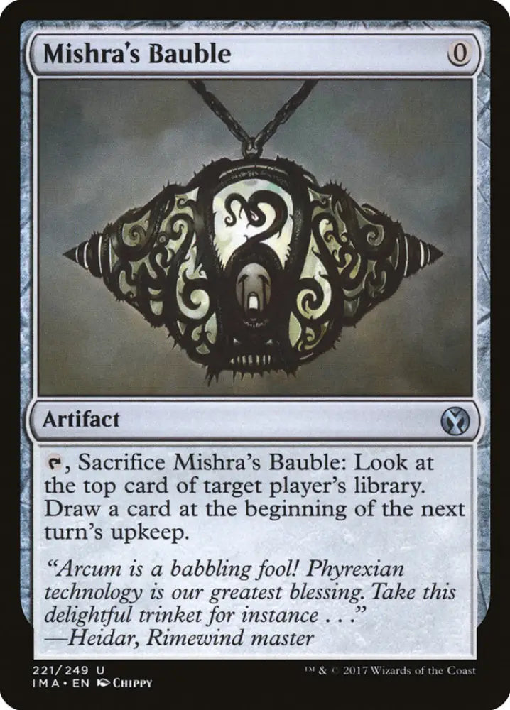 Mishra’s Bauble [Iconic Masters] - MTG Single