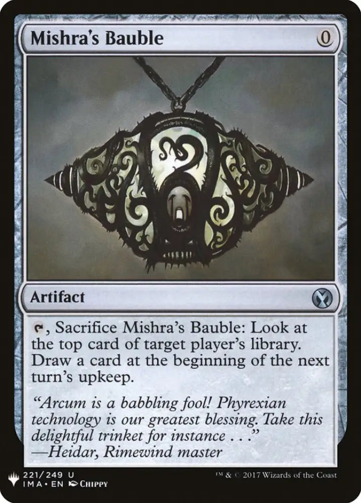 Mishra’s Bauble [Mystery Booster] - MTG Single